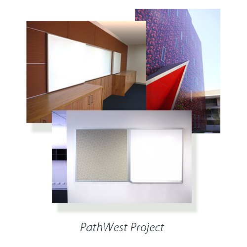 Montage of images of boards manufactured for Pathwest