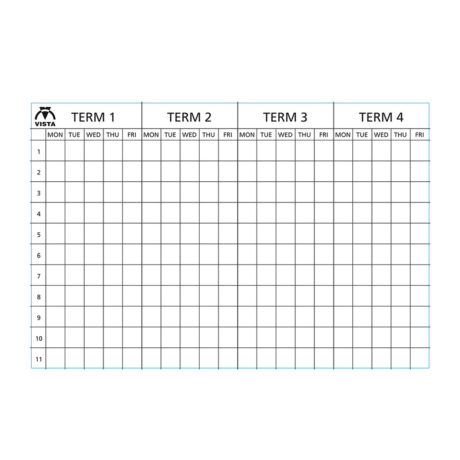 picture of a Vista 4 term planner type 1