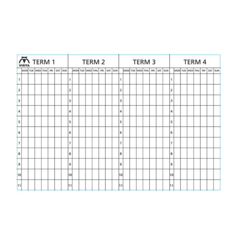image of the Vista 4 term planner type 4