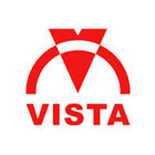 Vista Logo of Australian Brand white boards, pin boards