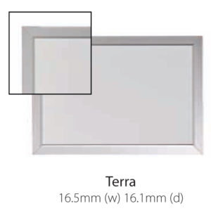 Vista Australian Made Whiteboard with Terra Trim