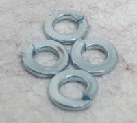Photo of four spring washers